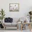 "Blue Nature Blossoms", art mural encadré par Sasha-1144836892-1144836893