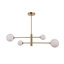 Sartain 4 - Light Gold Sputnik Pendant