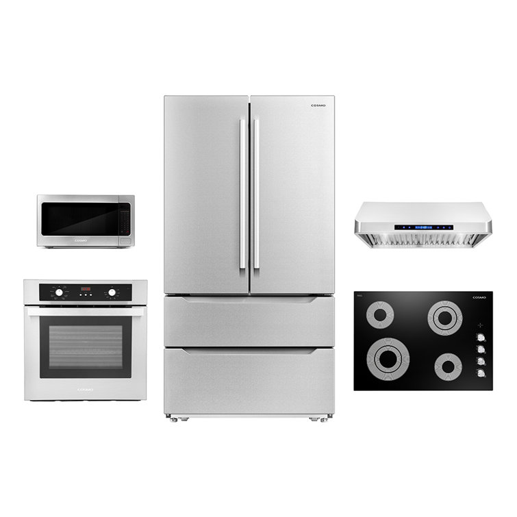KitchenAid 2-Piece Kitchen Package with 30 Double Wall Oven and 5
