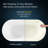67'' x 33.5'' Soaking Solid Surface Bathtub