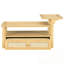 Table basse avec 1 tablette de rangement et 1 tiroir en rotin-414737223