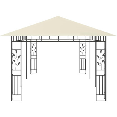 Mrsinlik 118" x 236" Steel Patio Gazebo
