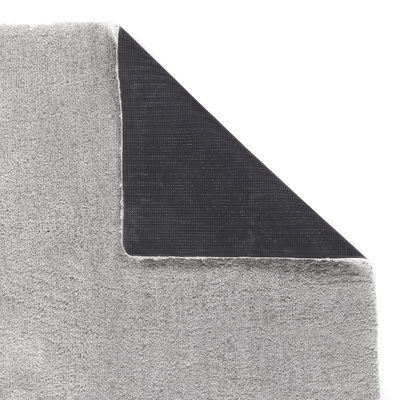 My Lux Deep Pile Silver Rug