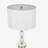 D15x26.5" Table Lamp (Lamp Shade Assembly Required)
