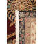 Tapis rouge / ivoire Agra