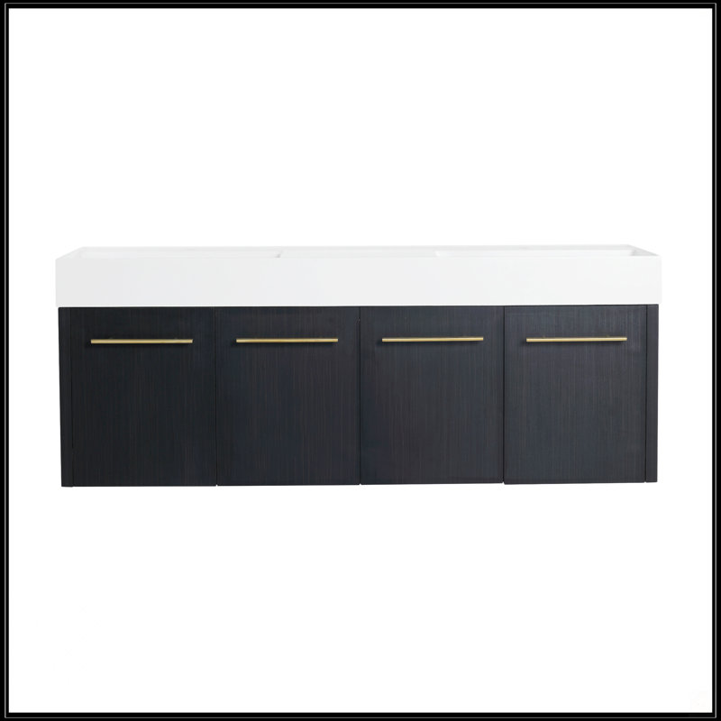 Meuble-lavabo mural 60 po