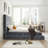 Elen Tufted Velvet Bed-1436422570-1436422571