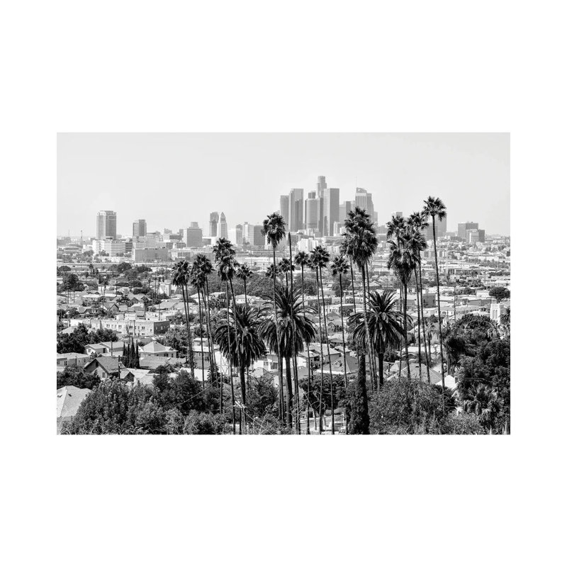 «Black California Series - Los Angeles» par Philippe Hugonnard - reproduction de photo sur toile tendue