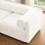 Canapé moderne en chenille avec rangement - causeuse peu encombrante, dossier et accoudoirs cylindriques, compartiment caché - élégant et fonctionnel pour les petits espaces-697971208-681237022-681237018
