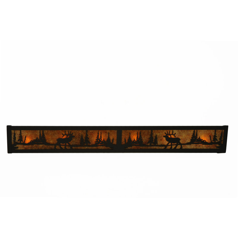 Rustic Lodge 6 - Light Bath Bar