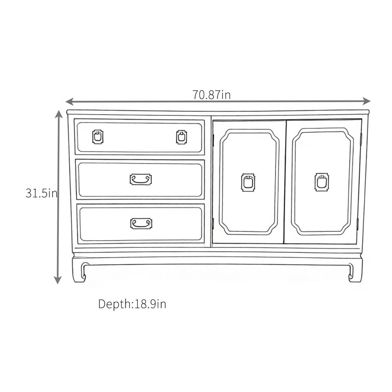 Buffet simple et pratique