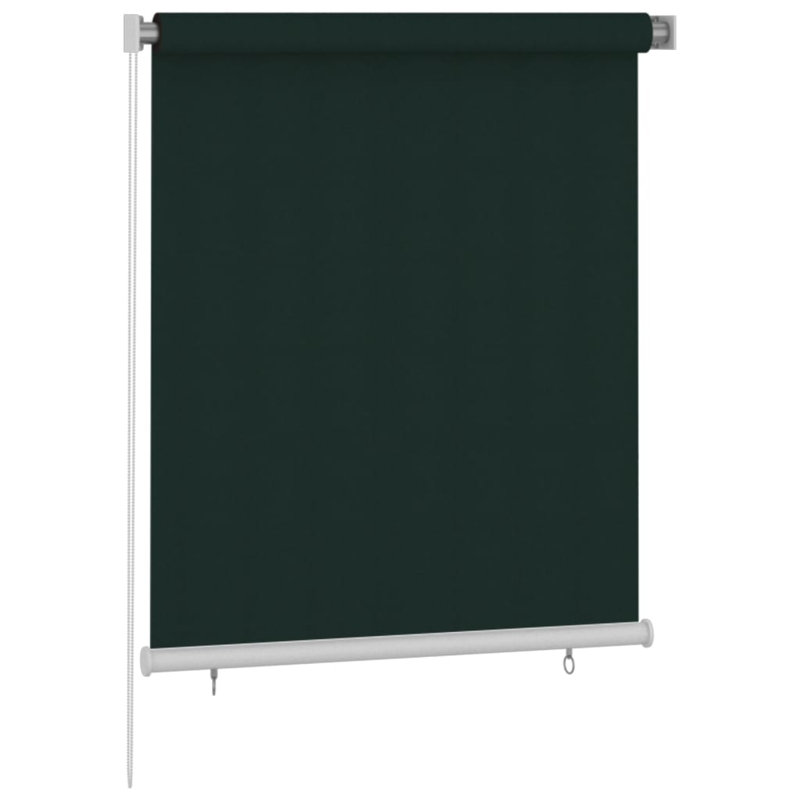 Semi Sheer Roller Shade, Dark Green, 140 cm L x 120 cm W