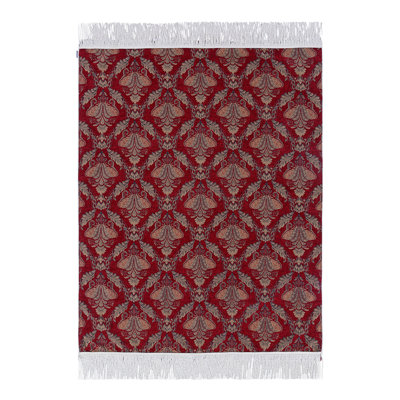 Shiraz Floral Damask Throw