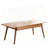 Solid Wood Top Plate Desk Coffee Table-1630231377