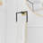 Wall Mounted Square Towel Ring Stainless Steel-114001640