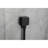 Stainless Steel Handheld Shower With Adjustable Height And Matte Black Exterior 59-Inch Hose Slide Bar In