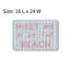 Tapis de bain «Meet Me at the Beach», 16 po x 24 po