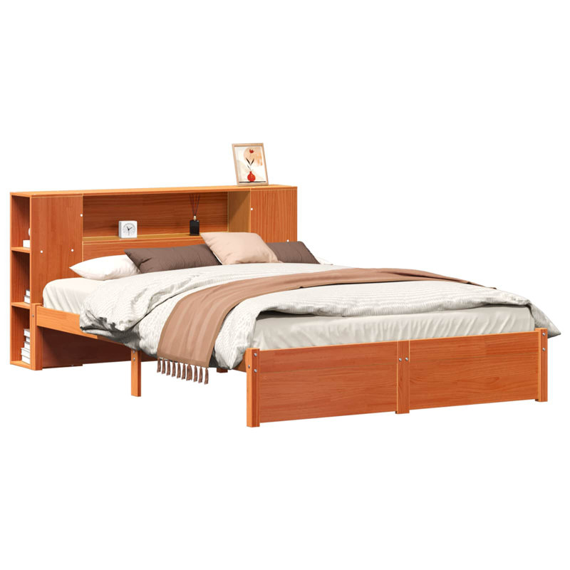 Solid Wood Bed, European Kingsize (160 x 200 cm)