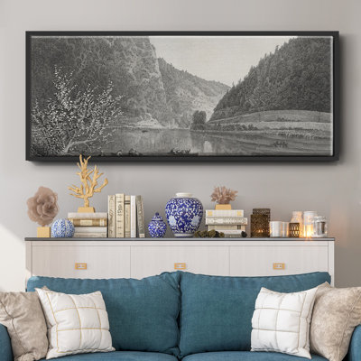 Delaware Water Gap- Framed Canvas