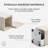 Solid Wood Pen Holder with 2 Coasters-1004160198