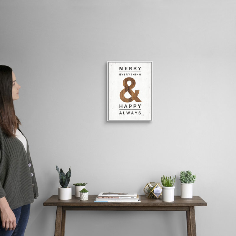 «Think Pink 10» par Lisa Audit - reproduction d'art, H 18 po x l 14 po x P 1,75 po, Cadre blanc