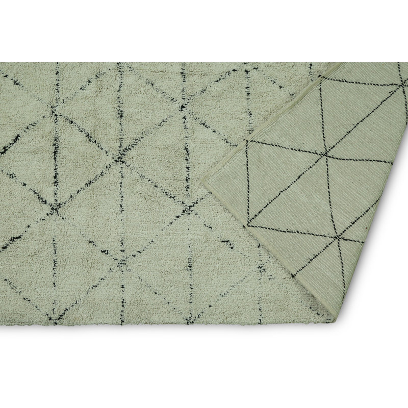 Deering Rectangle Geometric Shag, Rectangle 60 X 120cm