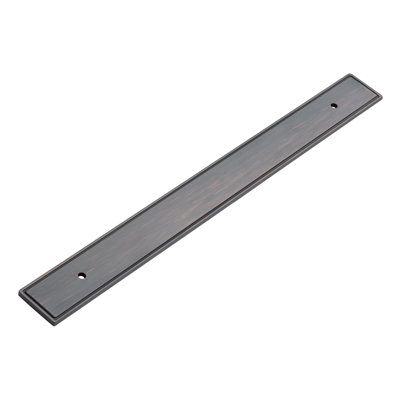 8-13/16" Contemporary Oversized Cabinet Pull Backplate