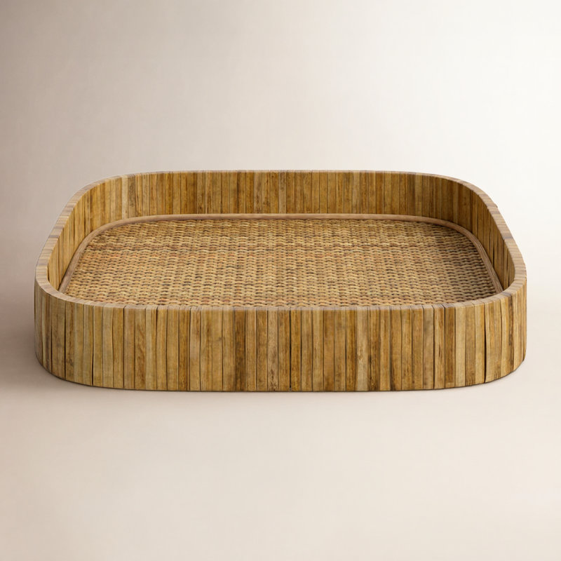 Kashen Tray, 2" H x 13" L x 13" W