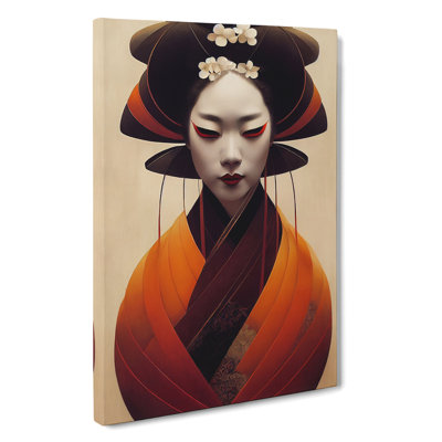 Modern Geisha No.3 - Wrapped Canvas