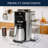 De'Longhi TrueBrew Automatic Drip Coffee Maker with Thermal Carafe, Built-In Grinder, and Bean Extract Technology in Stainless Steel