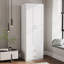 2 Door Engineered Wood Wardrobe-528920972