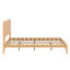 Lit plateforme en bois de bambou-477631909