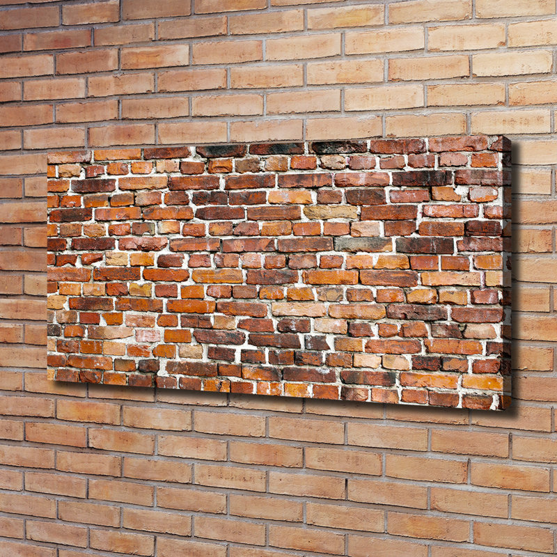 Brick Wall - No Frame Print on Canvas