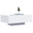 Wrought Studio™ Coffee Table With LED Lights White 33.5"X21.7"X12.2"-1063420068