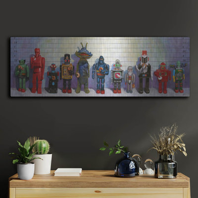 Line-Up' by Eric Joyner, Metal Wall Art