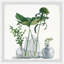 Clear Greens by Parvez Taj - Single Picture Frame Painting-1665268493