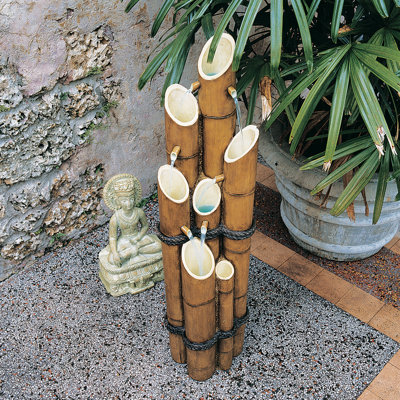 Handcrafted Outdoor Cascade Fountain