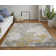 Annya Modern Abstract Power Loom Gold/Birch Rug