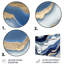 Vibrant Blue And Gold Flow Art III " Vibrant Blue And Gold Flow Art III "-87833406
