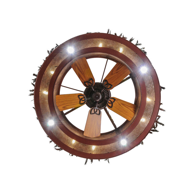 Rustic Lodge 12 - Light Chandelier