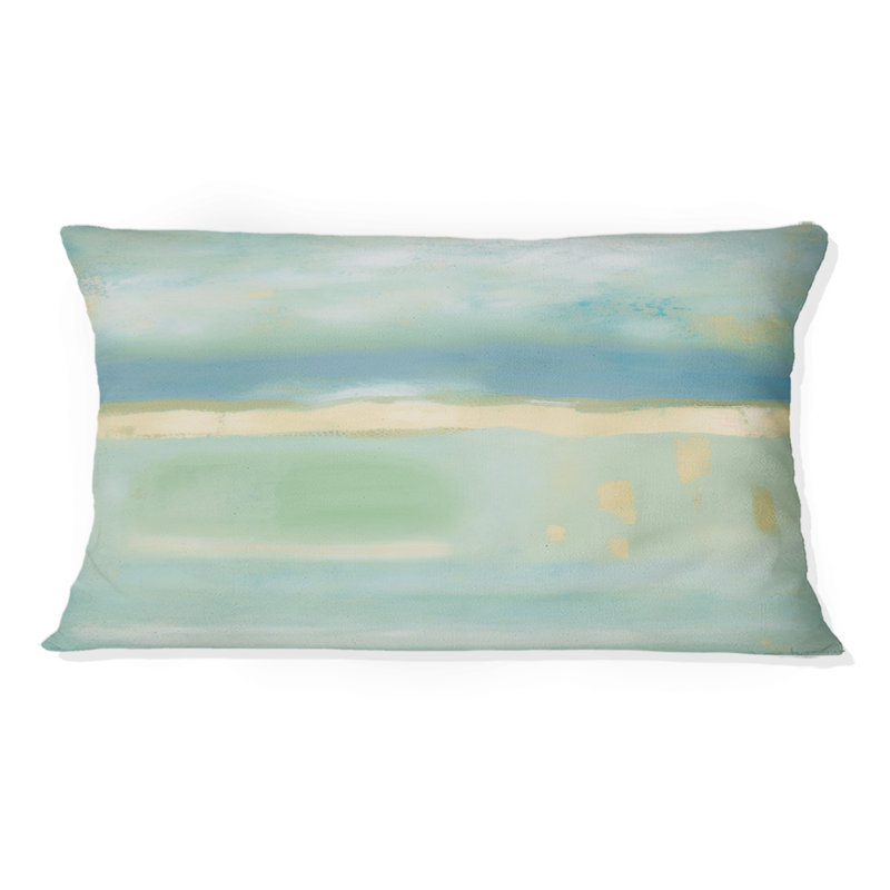 Coussin Olive Sprig Landscape III - Abstract