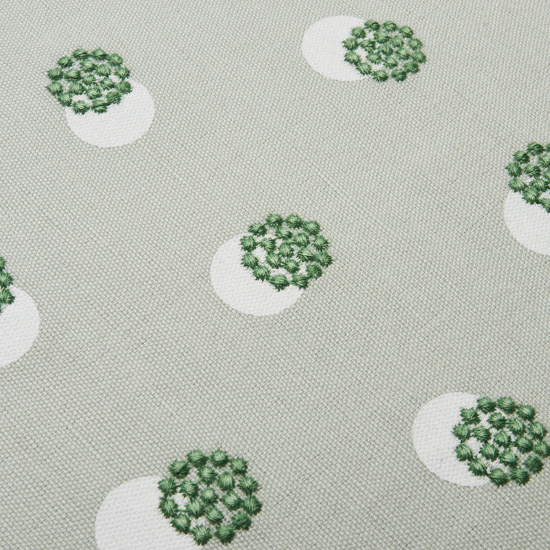 Taylor Embroidery Fabric, Green