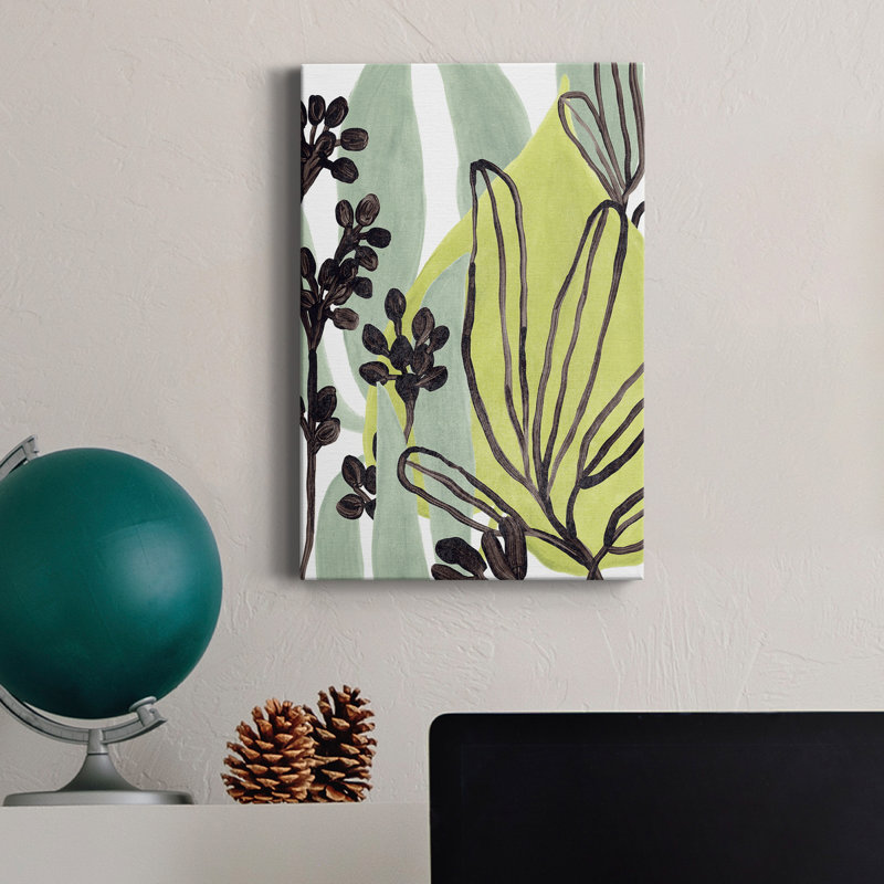 Collage tropical I - impression, H 27 po x l 18 po x P 1 po