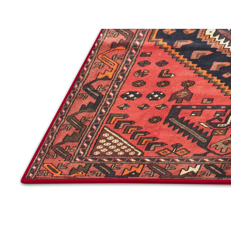 Tapis rouge à motif sud-ouest, Rectangle 8 pi x 12 pi