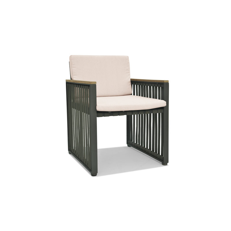 Horizon Outdoor 9 - Piece Dining Set with Cushions, Canvas Canvas Sunbrella® Canvas