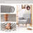 Upholstered Wooden Armchair-973662660
