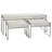 Faux Leather Upholstered Bench