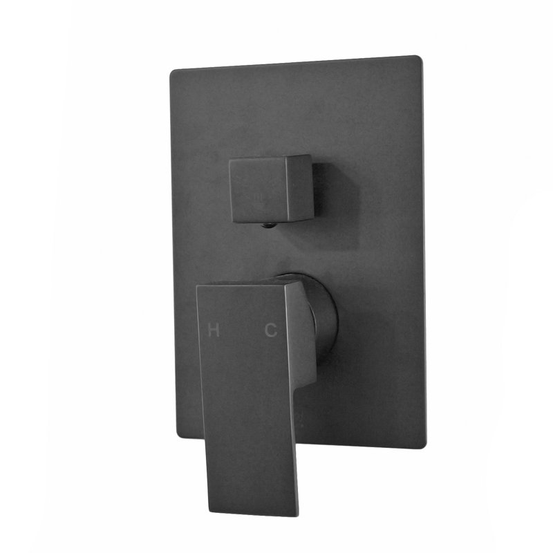 All-In-One Kit with Rough in-Valve, Matte Black