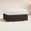 Repose-pieds d'extérieur avec coussin Bromie Naomie-39266236