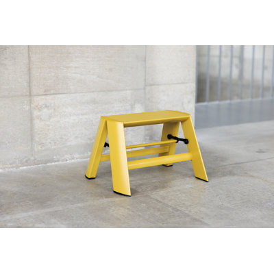 Escabeau léger pliant en aluminium à 1 marche lucano